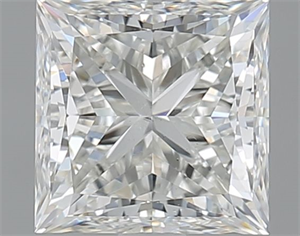 Foto Diamante Natural 1.50 quilates, Princesa , Color J, claridad VS2 y certificado GIA de
