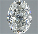 Diamante Natural 2.01 quilates, Ovalado , Color H, claridad SI2 y certificado GIA