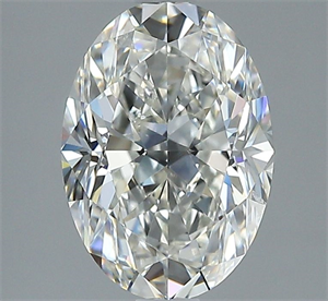 Foto Diamante Natural 2.01 quilates, Ovalado , Color H, claridad SI2 y certificado GIA de