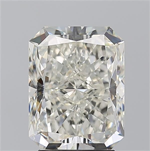 Picture of Natural Diamond 3.22 Carats, Radiant with  Cut, H Color, SI1 Clarity and Certified by IGI
