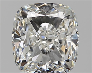 Foto Diamante Natural 1.52 quilates, Del cojín , Color H, claridad VS2 y certificado GIA de