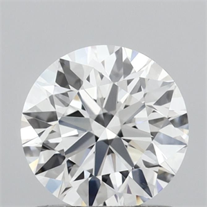 Picture of Lab Grown Diamond 1.05 Carats, Round with Ideal Cut, D Color, VVS1 Clarity and Certified by IGI