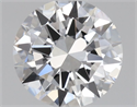 Natural Diamond 0.50 Carats, Round with Very Good Cut, D Color, SI1 Clarity and Certified by GIA