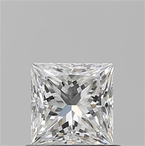 Picture of Natural Diamond 0.70 Carats, Princess with  Cut, G Color, VS2 Clarity and Certified by GIA