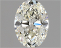 Diamante Natural 0.66 quilates, Ovalado , Color J, claridad VS1 y certificado GIA