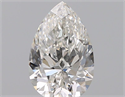 Diamante Natural 0.60 quilates, De pera , Color H, claridad VS1 y certificado GIA