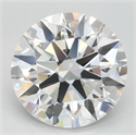 Lab Grown Diamond 4.50 Carats, Round with Ideal Cut, D Color, IF Clarity and Certified by IGI