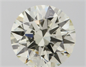 Diamante Natural 2.52 quilates, Redondo , Color K, claridad SI1 y certificado IGI