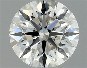 Foto Diamante Natural 0.41 quilates, Redondo , Color F, claridad IF y certificado GIA de
