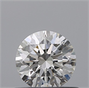 Natural Diamond 0.50 Carats, Round with Excellent Cut, D Color, VS1 Clarity and Certified by IGI