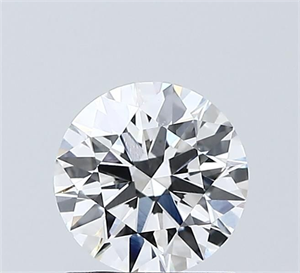 Picture of Lab Grown Diamond 1.04 Carats, Round with Ideal Cut, E Color, VS1 Clarity and Certified by IGI