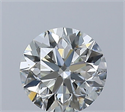 Natural Diamond 0.70 Carats, Round with Very Good Cut, I Color, SI1 Clarity and Certified by GIA