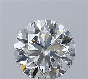 Picture of Natural Diamond 0.70 Carats, Round with Very Good Cut, I Color, SI1 Clarity and Certified by GIA