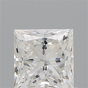 Foto Diamante Natural 0.60 quilates, Princesa , Color G, claridad SI2 y certificado GIA de