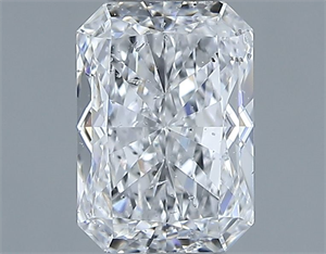 Picture of Natural Diamond 1.01 Carats, Radiant with  Cut, E Color, SI2 Clarity and Certified by GIA