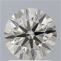 Natural Diamond 1.12 Carats, Round with Excellent Cut, L Color, SI1 Clarity and Certified by IGI