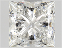 Diamante Natural 1.06 quilates, Princesa , Color G, claridad VVS1 y certificado GIA