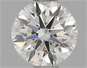 Natural Diamond 0.55 Carats, Round with Excellent Cut, J Color, VVS1 Clarity and Certified by GIA