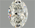 Natural Diamond 1.20 Carats, Oval with  Cut, I Color, SI1 Clarity and Certified by GIA