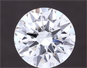 Del inventario de diamantes de laboratorio, 2.06 quilates, Redondo , Color F, claridad VVS2 y certificado IGI