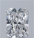 Diamante Natural 0.51 quilates, Radiante , Color D, claridad VS1 y certificado GIA