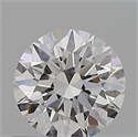Diamante Natural 0.60 quilates, Redondo , Color E, claridad IF y certificado GIA