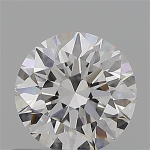 Foto Diamante Natural 0.60 quilates, Redondo , Color E, claridad IF y certificado GIA de