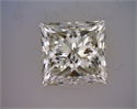 Diamante Natural 1.01 quilates, Princesa , Color K, claridad SI1 y certificado GIA