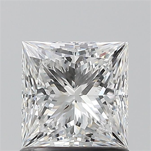 Foto Diamante Natural 1.00 quilates, Princesa , Color E, claridad VVS1 y certificado GIA de