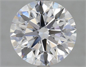 Lab Grown Diamond 2.55 Carats, Round with Ideal Cut, D Color, IF Clarity and Certified by IGI