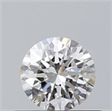 Diamante Natural 0.45 quilates, Redondo , Color E, claridad VS2 y certificado GIA