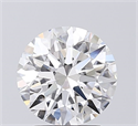 Del inventario de diamantes de laboratorio, 2.00 quilates, Redondo , Color D, claridad VVS2 y certificado IGI