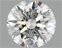 Lab Grown Diamond 1.38 Carats, Round with Excellent Cut, F Color, VS2 Clarity and Certified by IGI