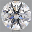 Del inventario de diamantes de laboratorio, 2.14 quilates, Redondo , Color F, claridad VVS2 y certificado IGI