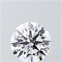 Lab Grown Diamond 1.55 Carats, Round with Ideal Cut, D Color, VVS2 Clarity and Certified by IGI