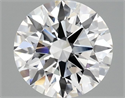 Del inventario de diamantes de laboratorio, 2.10 quilates, Redondo , Color E, claridad VS1 y certificado IGI
