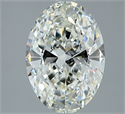 Diamante Natural 2.50 quilates, Ovalado , Color I, claridad VS2 y certificado GIA