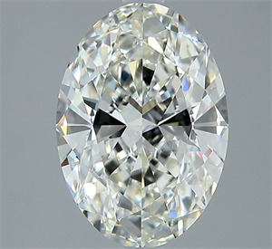 Foto Diamante Natural 2.50 quilates, Ovalado , Color I, claridad VS2 y certificado GIA de