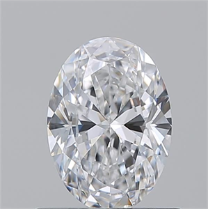 Picture of Natural Diamond 0.72 Carats, Oval with  Cut, D Color, VVS2 Clarity and Certified by GIA
