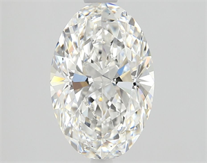 Foto Diamante Natural 1.80 quilates, Ovalado , Color F, claridad VS2 y certificado GIA de