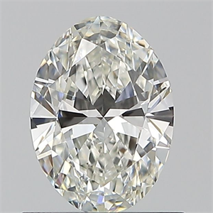 Picture of Natural Diamond 0.70 Carats, Oval with  Cut, H Color, VVS1 Clarity and Certified by GIA