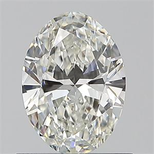 Picture of Natural Diamond 0.70 Carats, Oval with  Cut, H Color, VVS1 Clarity and Certified by GIA