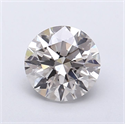 Lab Grown Diamond 1.73 Carats, Round with Excellent Cut, G Color, VS1 Clarity and Certified by IGI