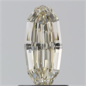 Natural Diamond 0.90 Carats, Oval with  Cut, M Color, SI1 Clarity and Certified by GIA
