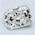 Diamante Natural 3.01 quilates, Radiante , Color G, claridad VS1 y certificado GIA