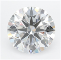 Del inventario de diamantes de laboratorio, 3.09 quilates, Redondo , Color D, claridad IF y certificado IGI