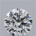 Diamante Natural 0.45 quilates, Redondo , Color D, claridad SI1 y certificado GIA
