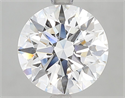 Del inventario de diamantes de laboratorio, 3.09 quilates, Redondo , Color D, claridad VVS2 y certificado IGI