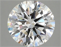 Lab Grown Diamond 3.76 Carats, Round with Ideal Cut, F Color, SI1 Clarity and Certified by IGI