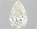 Natural Diamond 1.05 Carats, Pear with  Cut, K Color, SI1 Clarity and Certified by GIA